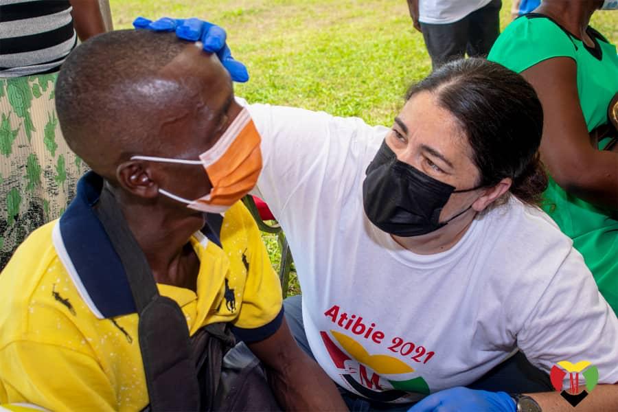 GMR offers free medical services to 3,500 inhabitants of Atibia in the Eastern region