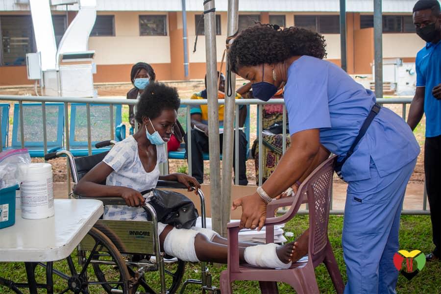 GMR offers free medical services to 3,500 inhabitants of Atibia in the Eastern region