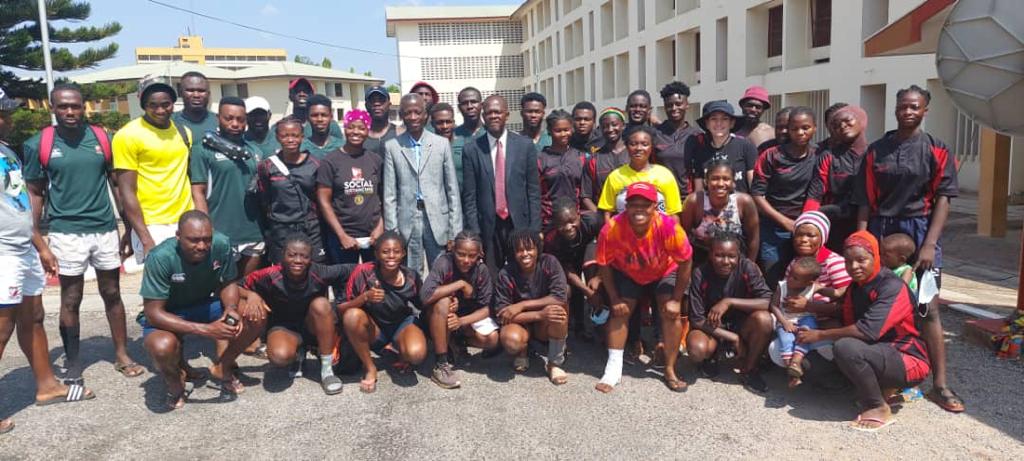 Nsa Officials Visit Team Ghana Ahead Of Rugby Sevens Word Cup 