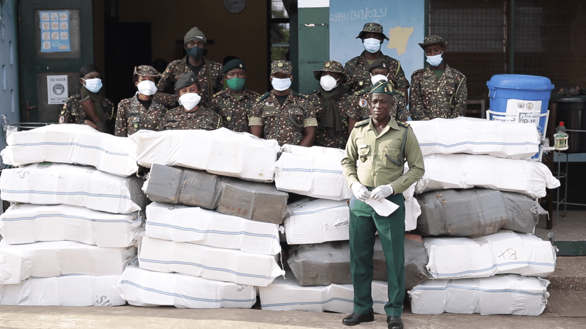 Immigration Service Intercepts 1,490 Slabs Of Suspected Indian Hemp ...