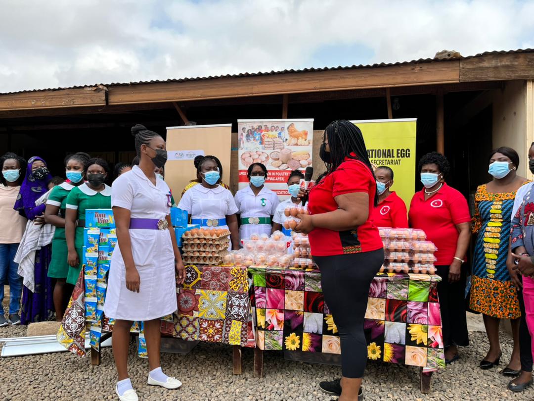 Antenatal Unit of Madina Polyclinic - Kekele receive free eggs ahead of ...