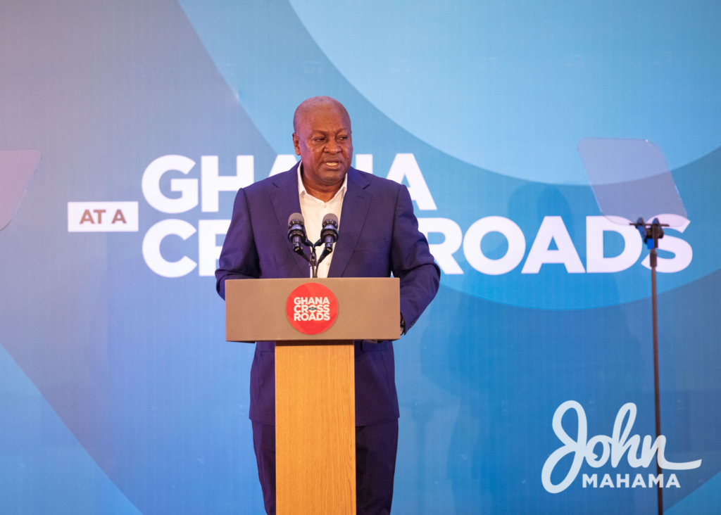 Photos From Mahama's Address On 'Ghana At A Crossroads' Event - MyJoyOnline