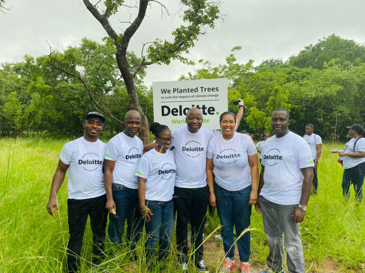 Deloitte Ghana undertakes tree planting exercise at Dodowa - MyJoyOnline