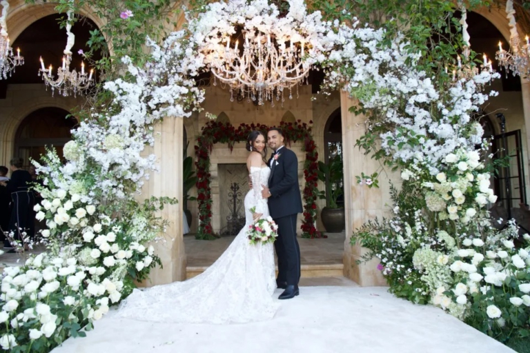 Eddie Murphys Daughter Bria Marries Fiancé Michael Xavier In Romantic Beverly Hills Ceremony