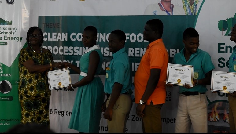 Kpedze Senior High school wins Volta Regional renewable energy contest