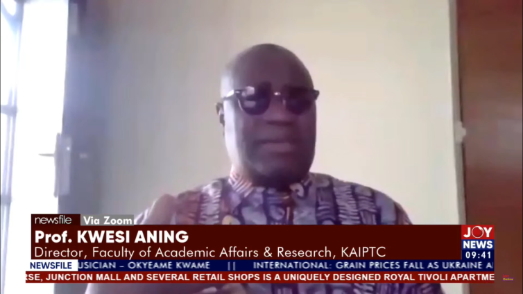 Corruption is the glue that binds this country together - Kwesi Aning  decries impunity 