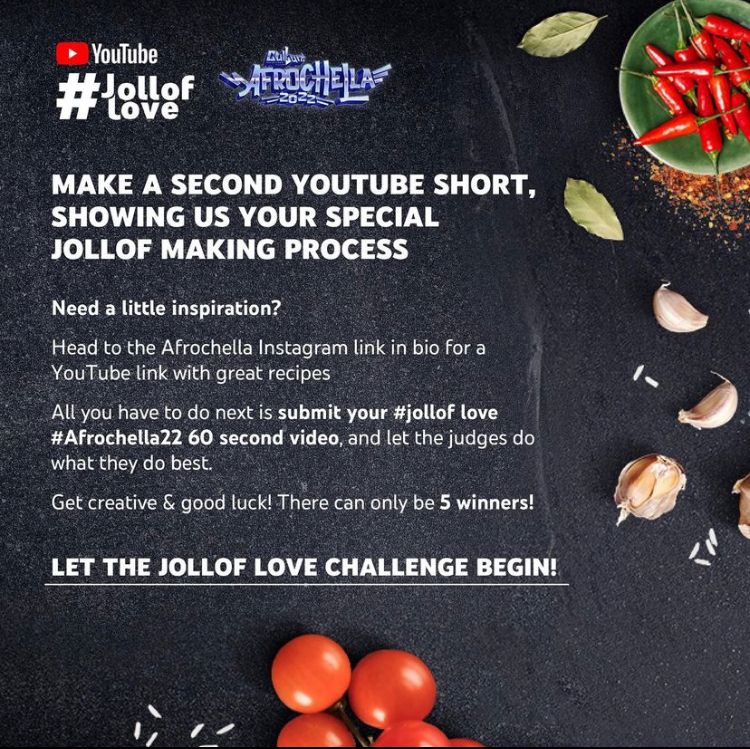 Afrochella celebrates World Jollof Day with #JollofLove video challenge