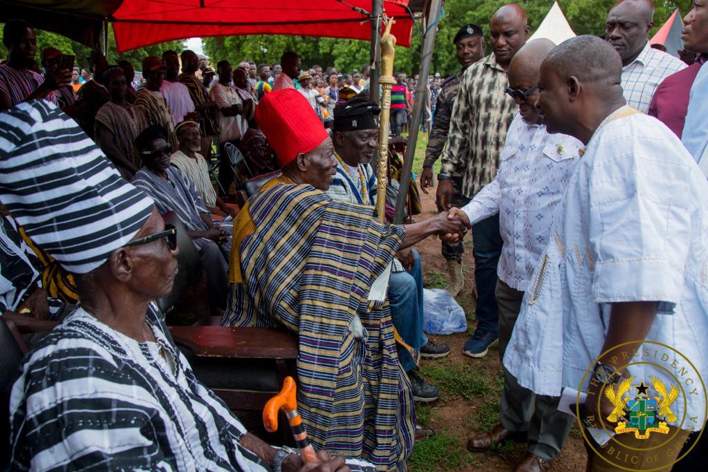 Akufo-Addo enskinned Chief of Truth at Daffiama-Bussie-Issa