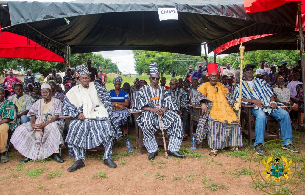 Akufo-Addo enskinned Chief of Truth at Daffiama-Bussie-Issa