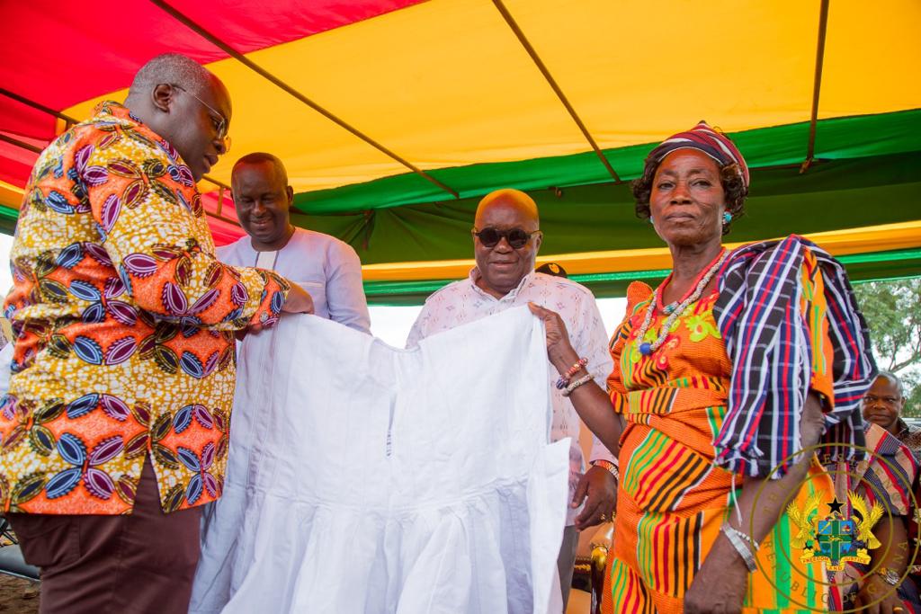 Akufo-Addo enskinned Chief of Truth at Daffiama-Bussie-Issa