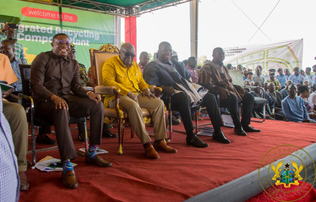 Akufo-Addo commissions Integrated Recycling and Compost Plant in Damongo