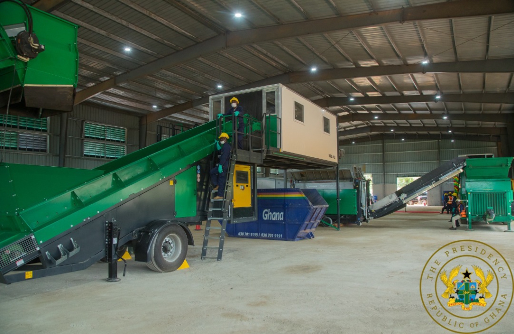 Akufo-Addo commissions Integrated Recycling and Compost Plant in Damongo