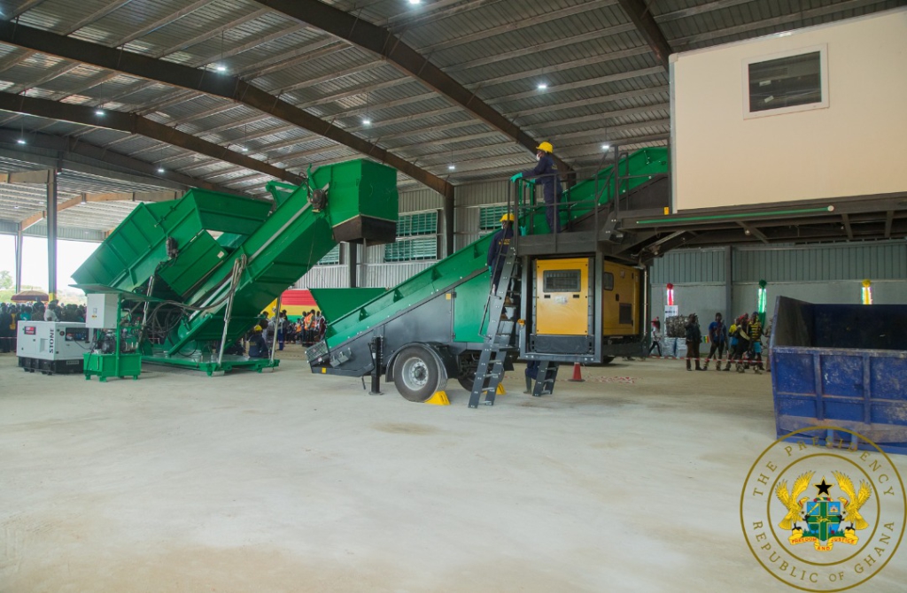 Akufo-Addo commissions Integrated Recycling and Compost Plant in Damongo