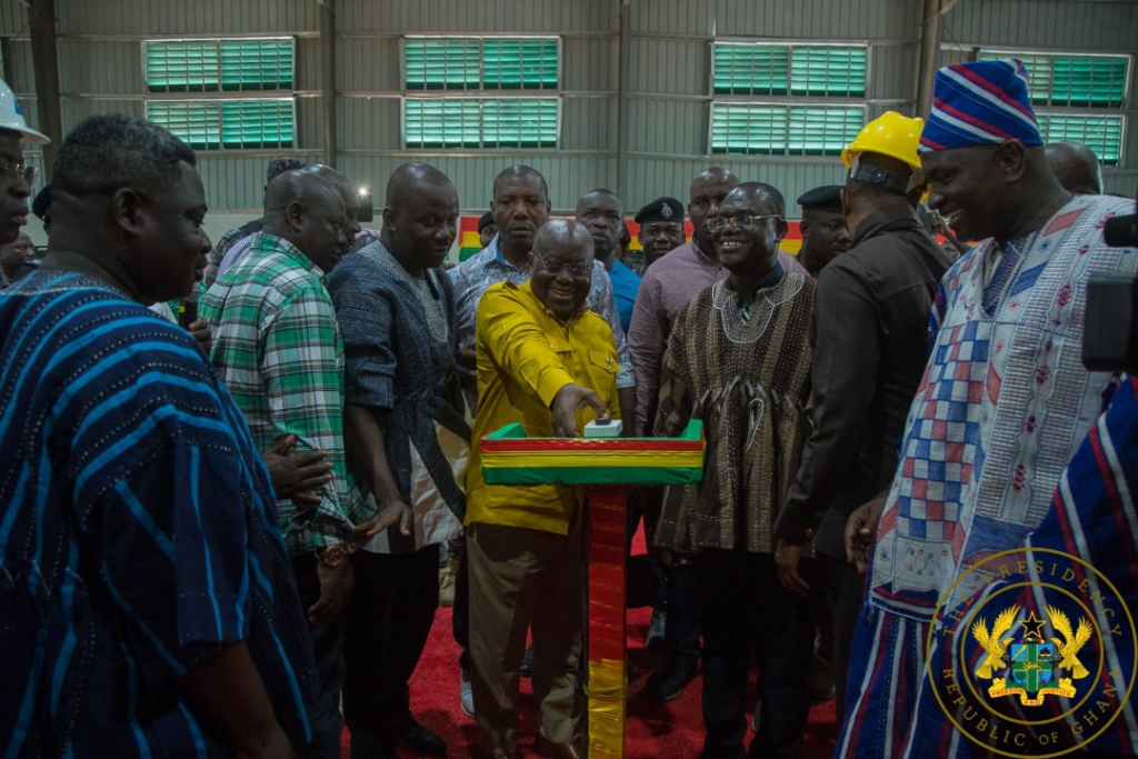 Akufo-Addo commissions Integrated Recycling and Compost Plant in Damongo