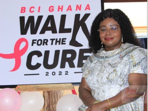 10 years of walking in Ghana for breast cancer cure launched