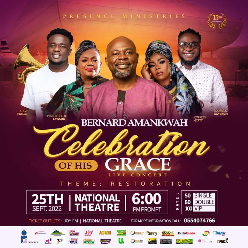 Bernard Amankwah returns with ‘Celebration of his Grace’ concert