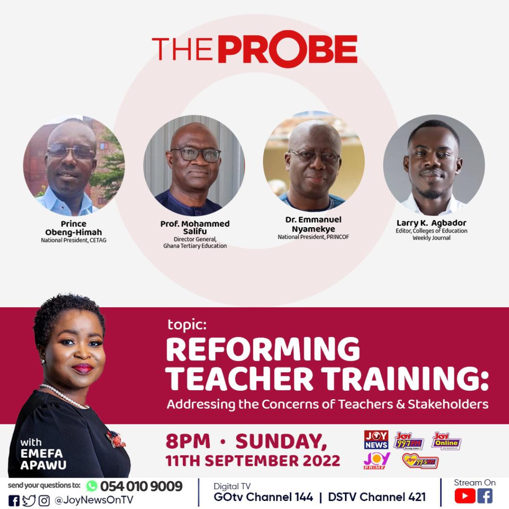 Livestream: The Probe discusses reforming teacher training