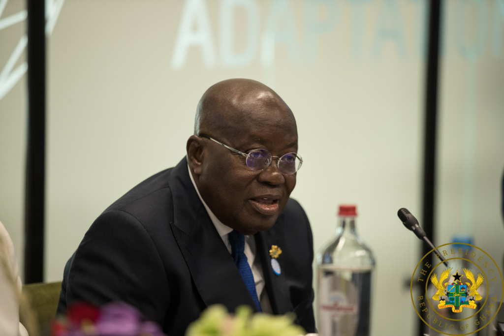 Time to turn words into deeds on climate action – President Akufo-Addo