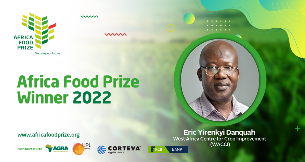 Prof Eric Danquah named Africa Food Prize 2022 Winner