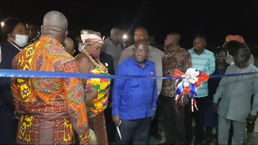 Akufo-Addo commissions North Tongu District Court  