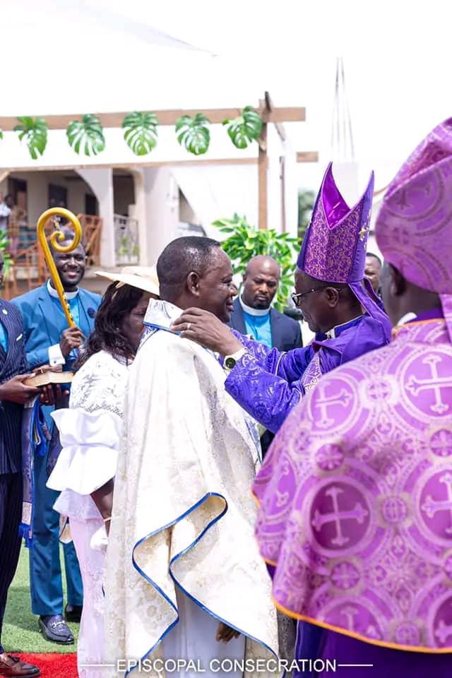 Covenant House Chapel Ghana consecrate Bishop George Kingsley Amoako