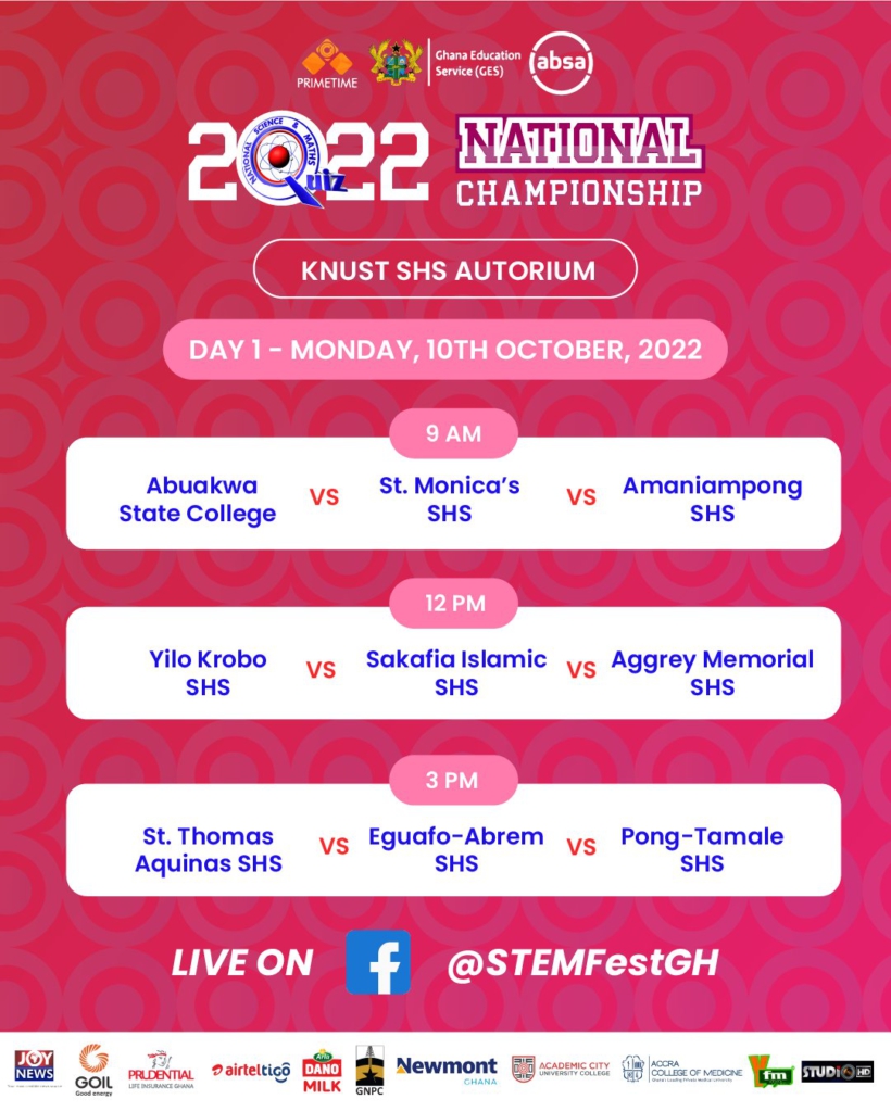 NSMQ 2022 begins today