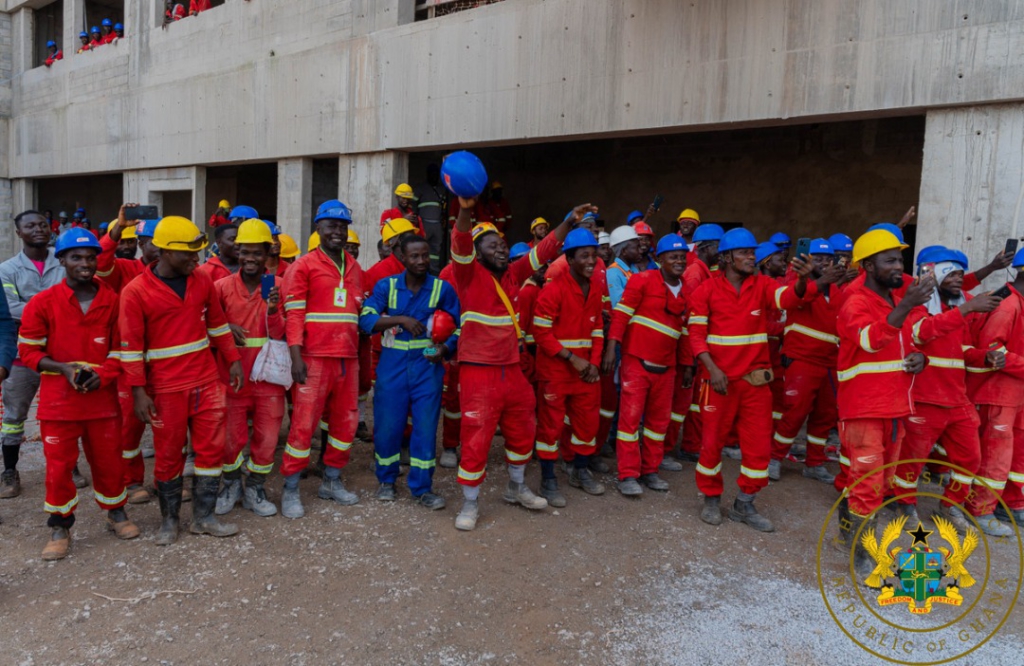 44-year-old re-constructed Komfo Anokye Maternity and Children's block 60% complete