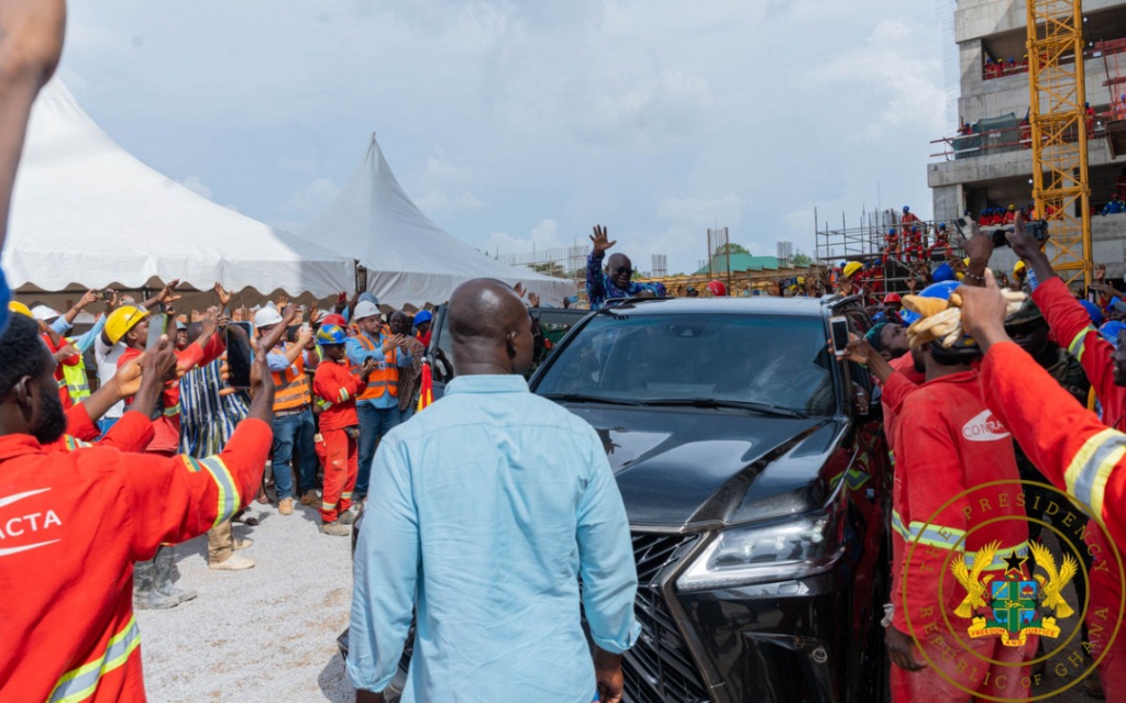 44-year-old re-constructed Komfo Anokye Maternity and Children's block 60% complete