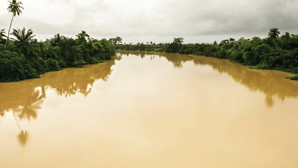 Shama in tears - Galamsey impacts Pra River, Ocean