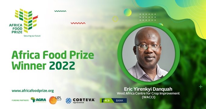 Winning the 2022 Africa Food Prize is humbling – Prof Eric Danquah