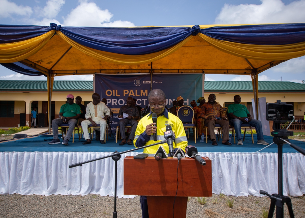 157 community farmers benefit from Gold Fields Ghana, Tarkwa mine’s oil palm initiative