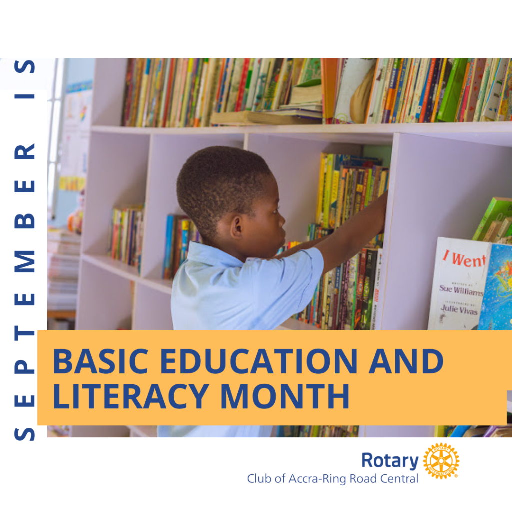 Children love to read – A project by Rotary Club of Accra-Ring Road Central and partners