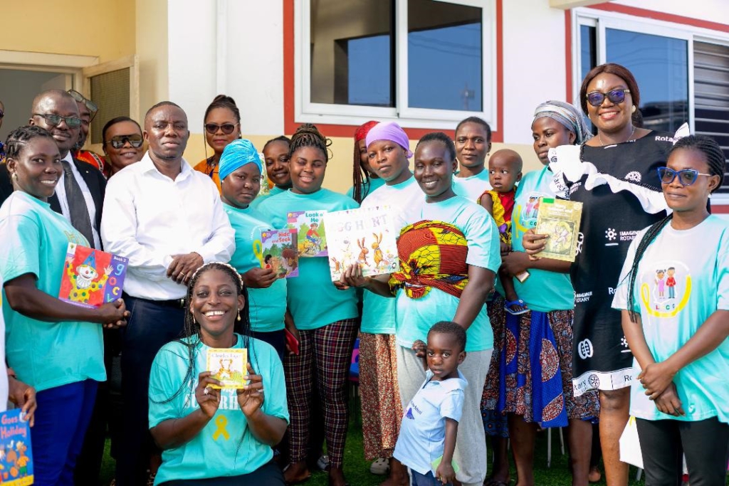 Children love to read – A project by Rotary Club of Accra-Ring Road Central and partners