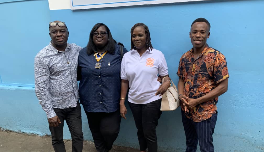 Rotary Club of Accra, Kanda refurbishes CHPS compound in Akotex