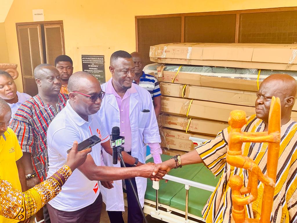 Goil Donates Hospital Beds To Asuom Health Centre In Eastern Region