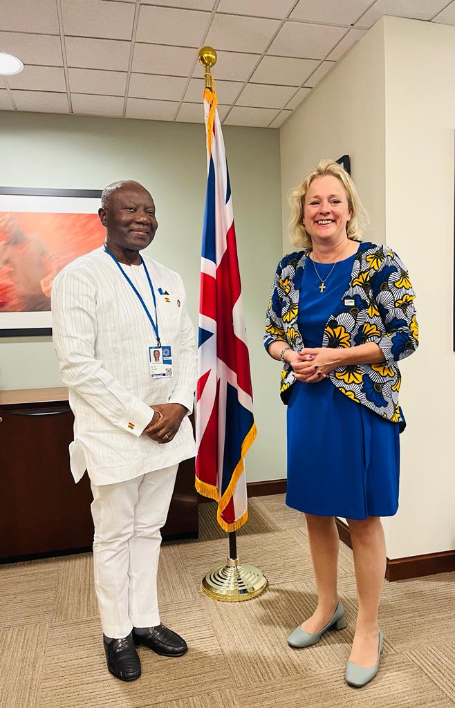 UK Secretary for Development pledges UK support for Ghana, Ofori-Atta