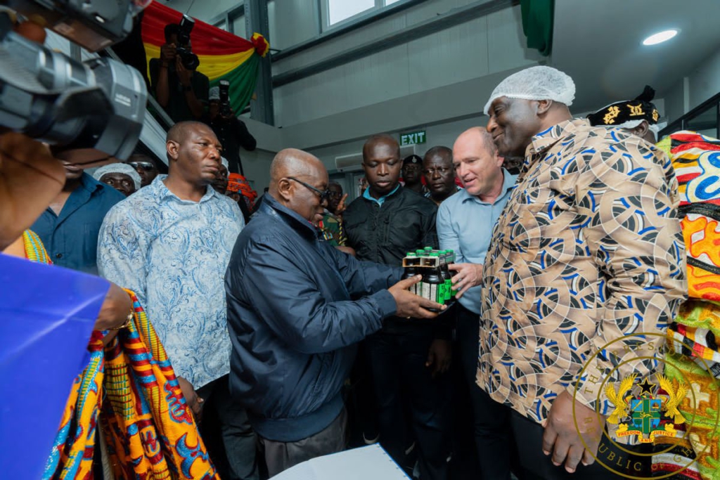 Akufo-Addo commissions Specialty Beers LTD in Nsawam