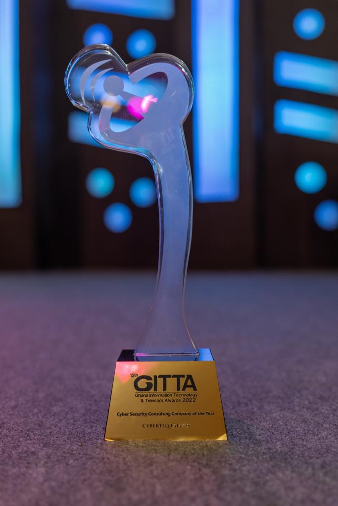 Cyberteq wins "Cybersecurity Consulting Company Of Year" Award at GITTA 2022