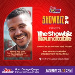 Ruddy Kwakye, Panji Anoff, Trigmatic named speakers for Showbiz Roundtable