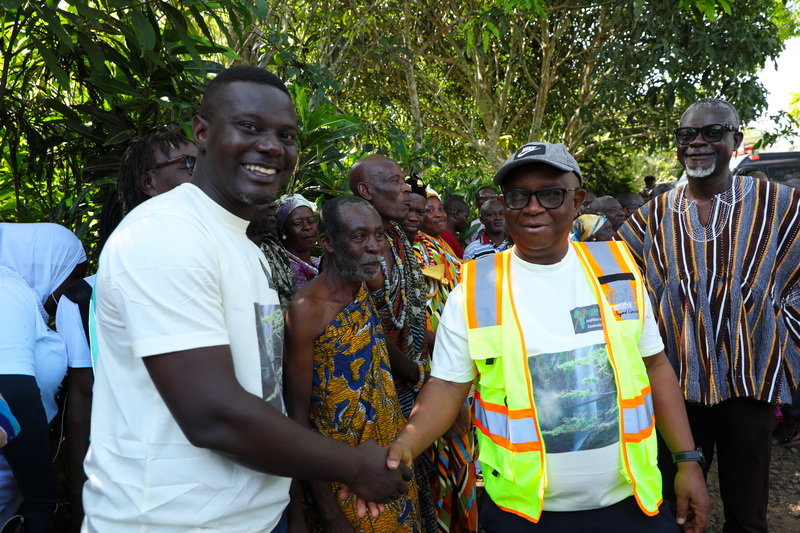 Renowned Ghanaian conservationist and partners commission Canopy Walkway in Volta Region