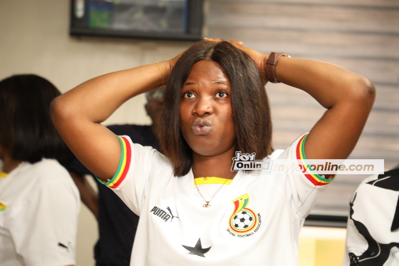 Photos: The oooohs! and aaaahs! during the Black Stars vs Portugal match