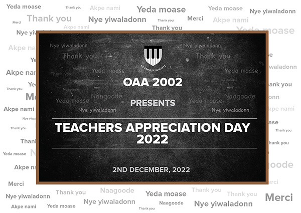 Achimota School Class of 2002 celebrates Teachers’ Appreciation Day on Dec. 2