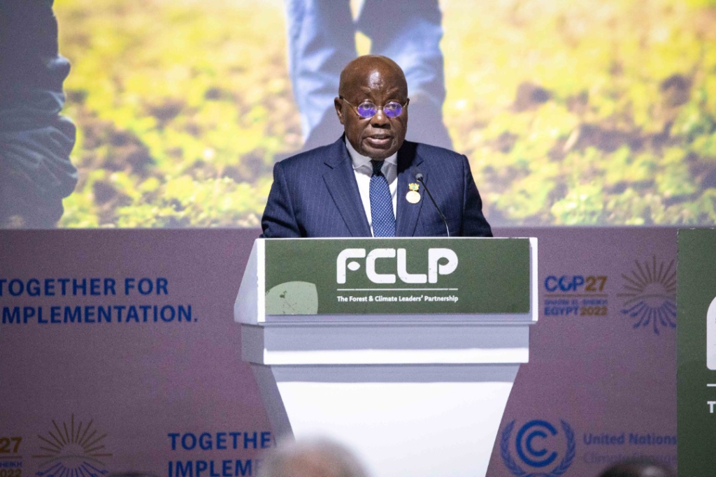 'Climate change a global emergency; redeem $100bn pledge' – Akufo-Addo to COP27￼