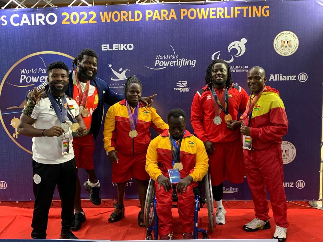 National para powerlifting team sweeps medals in first mandatory Paris