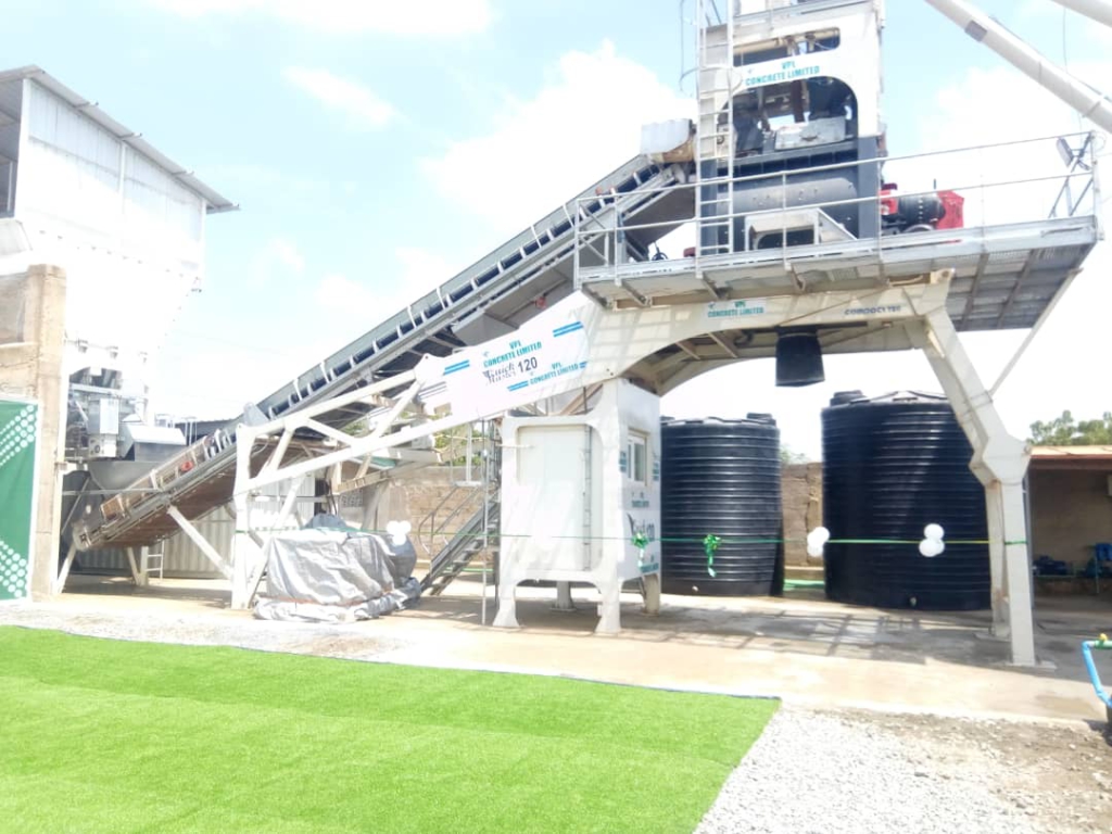 New concrete batching plant commissioned in Accra