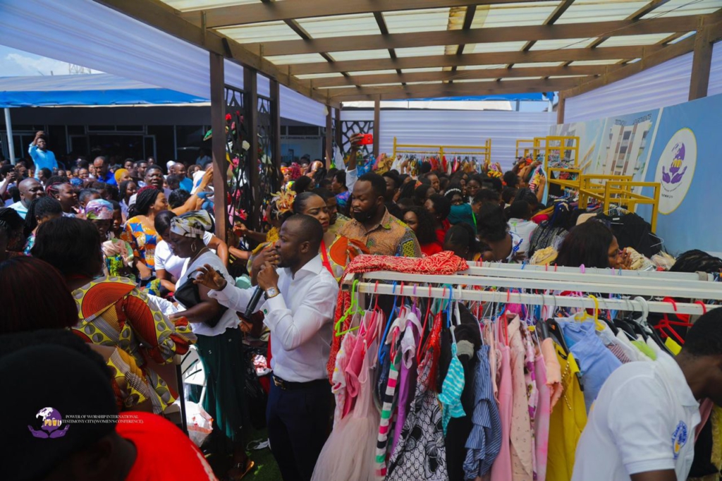 Pastor Amoateng pioneers free compassion boutique; pays utility bills for members, communities