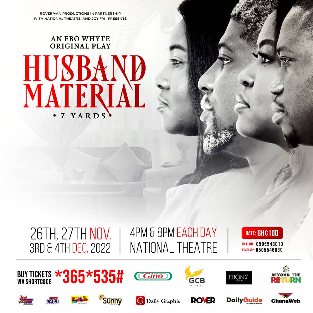 Uncle Ebo Premieres Latest Play Husband Material 7 Yards Today