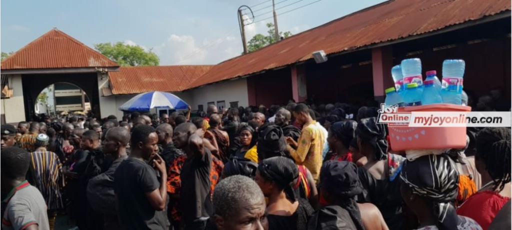 Otumfour Osei Tutu II enstools Chief of Abrenyase