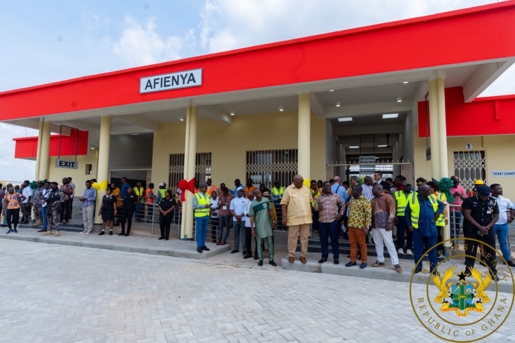 Akufo-Addo commissions Afienya Road Over Bridge on Tema-Mpakadan Railway line