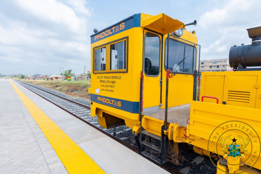 Akufo-Addo commissions Afienya Road Over Bridge on Tema-Mpakadan Railway line